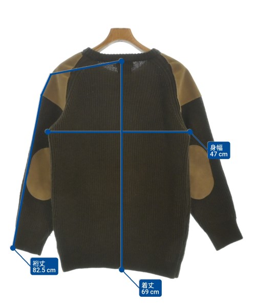 BEAMS（ビームス）ニット・セーター 茶 サイズ:L メンズ/2200663450015