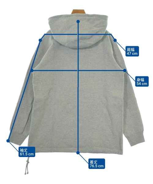 BEAMS（ビームス）パーカー グレー サイズ:L メンズ/2200662772101