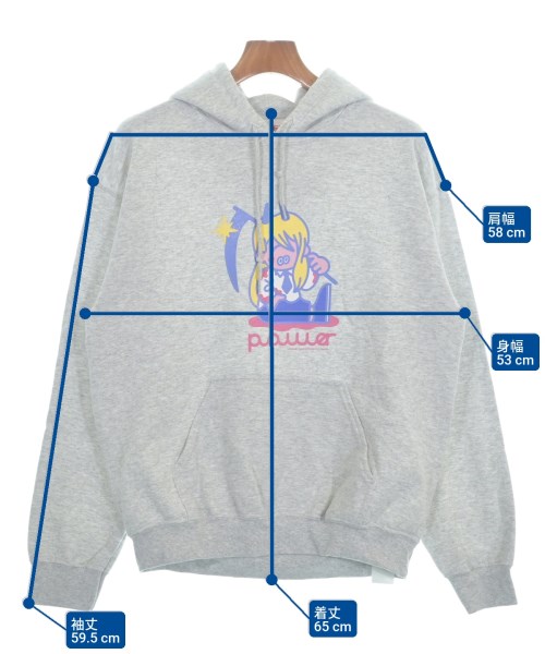 BEAMS（ビームス）パーカー グレー サイズ:M メンズ/2200666948069