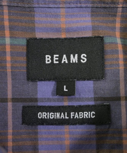 BEAMS（ビームス）カジュアルシャツ 紫 サイズ:L メンズ/2200669278088