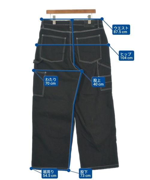 BEAMS（ビームス）デニムパンツ 黒 サイズ:XL メンズ/2200671113049