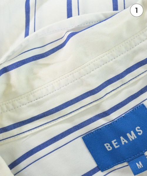 BEAMS（ビームス）カジュアルシャツ 白 サイズ:M メンズ/2200670511075