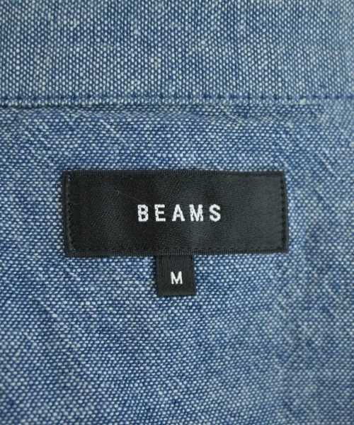 BEAMS（ビームス）カジュアルシャツ 青 サイズ:M メンズ/2200725328122