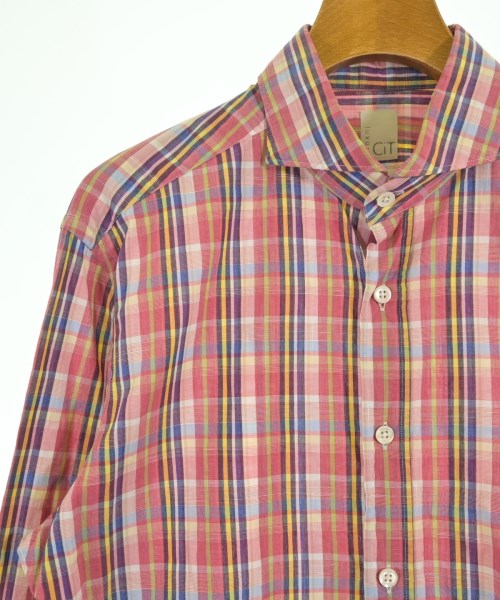 BEAMS（ビームス）カジュアルシャツ ピンク サイズ:39(M位) メンズ/2200732923068