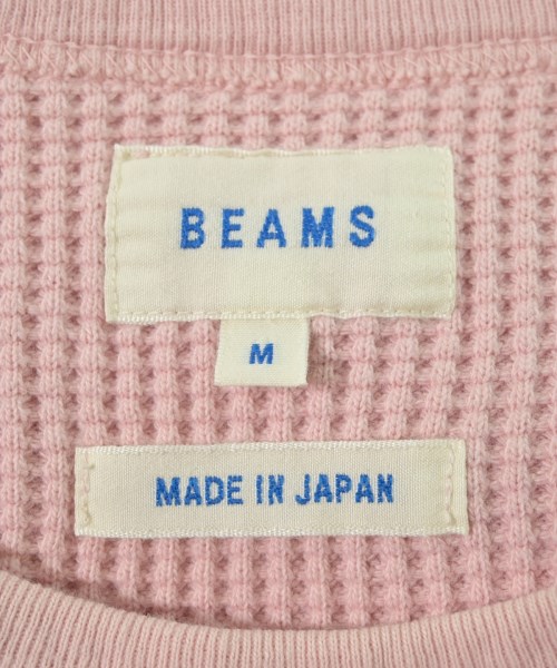 BEAMS（ビームス）Tシャツ・カットソー ピンク サイズ:M メンズ/2200729973137