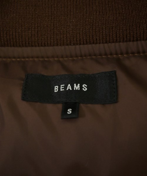 BEAMS（ビームス）ダウンジャケット/ダウンベスト 茶 サイズ:S メンズ/2200736247016