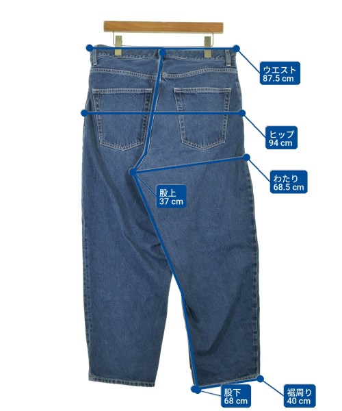 BEAMS（ビームス）デニムパンツ 青 サイズ:XL メンズ/2200732051020