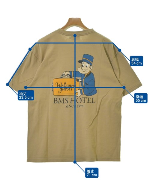 BEAMS（ビームス）Tシャツ・カットソー ベージュ サイズ:XL メンズ/2200736587273