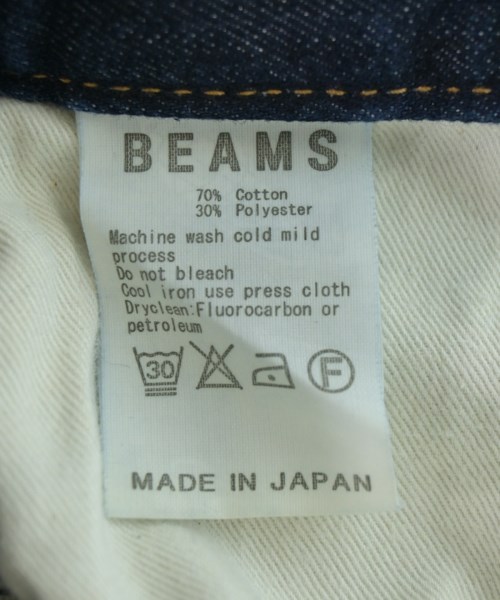BEAMS（ビームス）デニムパンツ 紺 サイズ:S メンズ/2200725638047