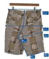 BEAMS（ビームス）ショートパンツ 茶 サイズ:M メンズ/2200725362096