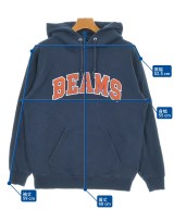 BEAMS（ビームス）パーカー 紺 サイズ:M メンズ/2200724030057