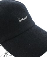 BEAMS（ビームス）キャップ 黒 サイズ:58cm メンズ/2200683786149