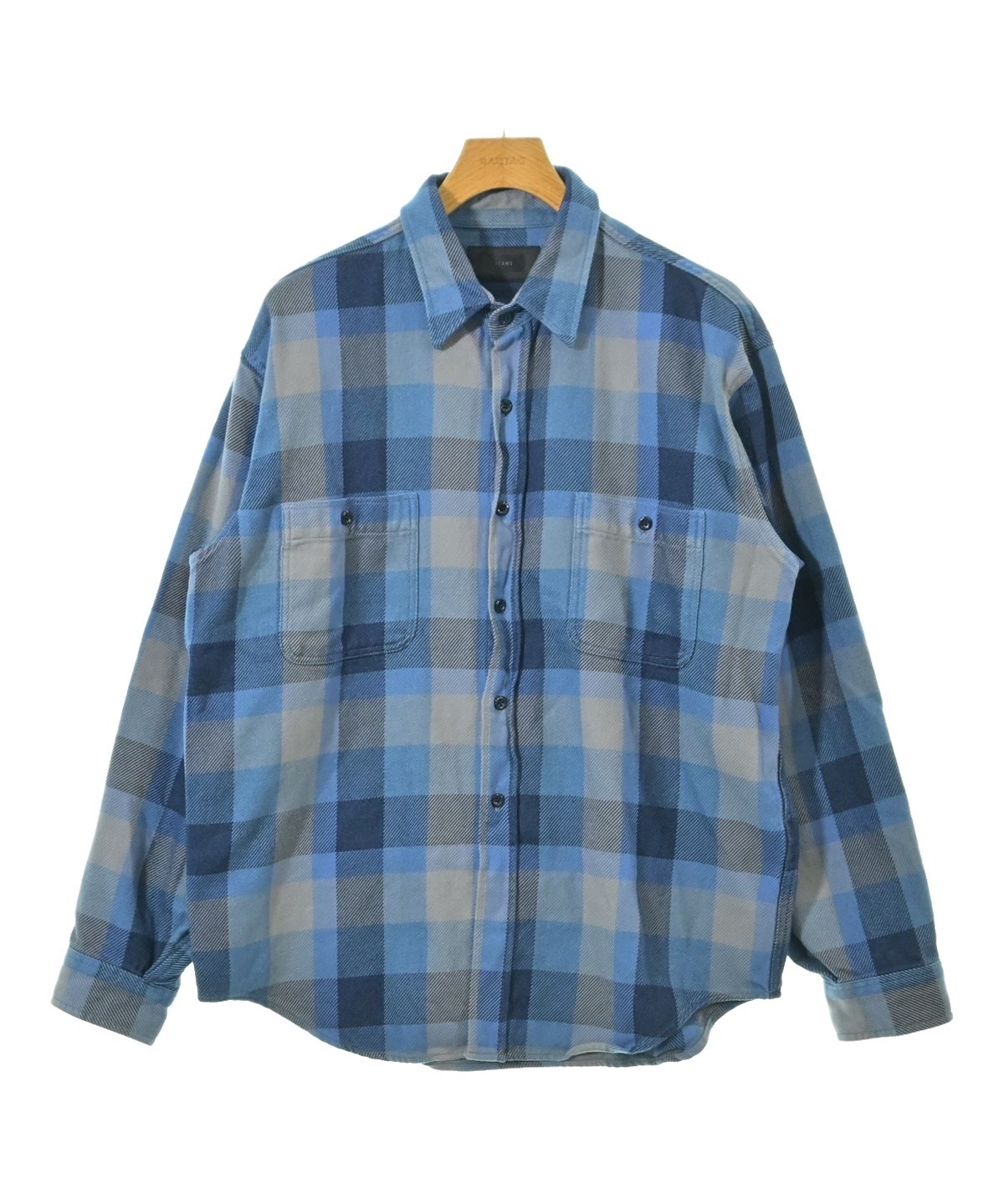 beams SSZ GB KING BLUE Lサイズ シャツ ブルー BEAMS（ビームス 