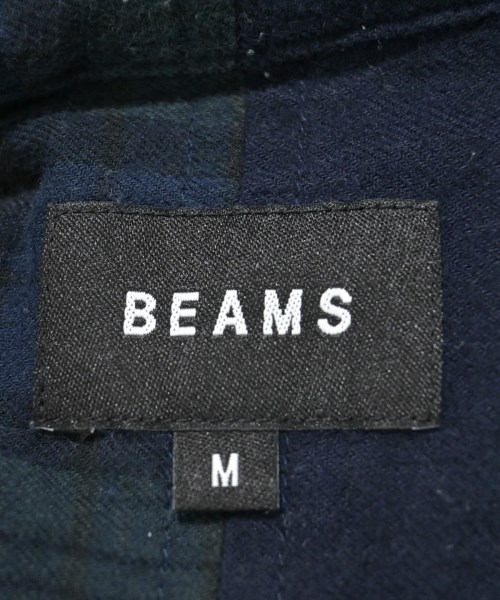 BEAMS（ビームス）カジュアルシャツ 紺 サイズ:M メンズ/2200683325034
