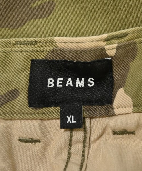 BEAMS（ビームス）ショートパンツ カーキ サイズ:XL メンズ/2200685297025