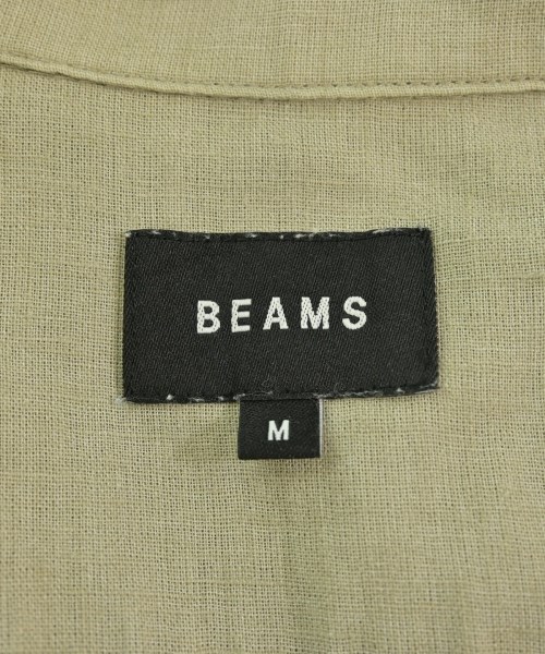 BEAMS（ビームス）カジュアルシャツ ベージュ サイズ:M メンズ/2200685894033