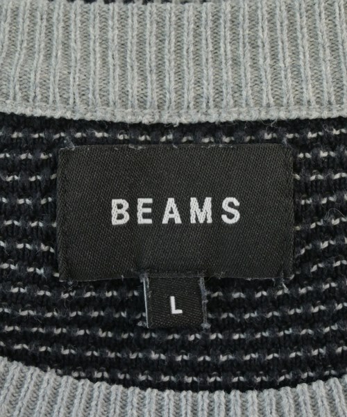 BEAMS（ビームス）ニット・セーター グレー サイズ:L メンズ/2200685444023