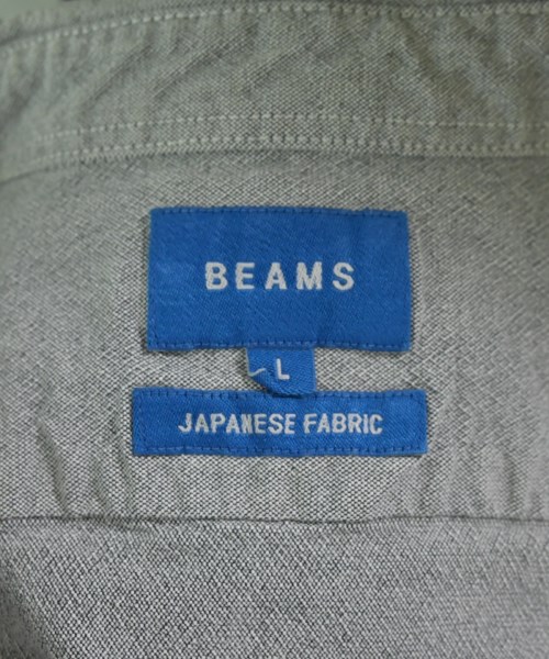 BEAMS（ビームス）カジュアルシャツ グレー サイズ:L メンズ/2200691520032