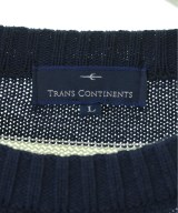 TRANS CONTINENTS（トランスコンチネンツ）ニット・セーター 紺 サイズ:L メンズ/2200519516100