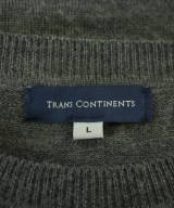 TRANS CONTINENTS（トランスコンチネンツ）ニット・セーター グレー サイズ:L メンズ/2200721638010