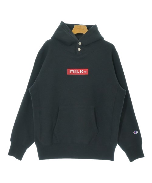 MILK FED(ミルクフェド)パーカー 黒 サイズ:M/2200638737011
