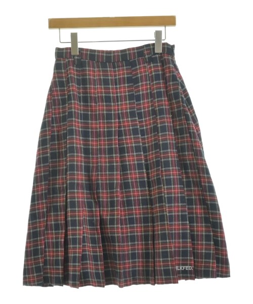 MILK FED(ミルクフェド)ロング・マキシ丈スカート 赤 サイズ:ONE/2200631308065