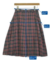 MILK FED（ミルクフェド）ロング・マキシ丈スカート 赤 サイズ:ONE レディース/2200631308065