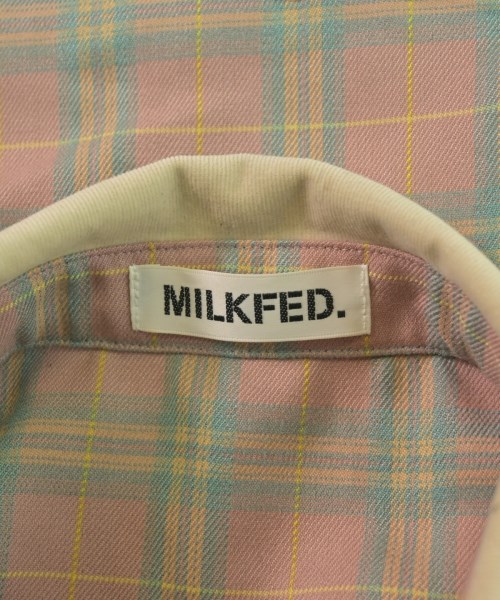 MILK FED（ミルクフェド）カジュアルシャツ ピンク サイズ:ONE メンズ/2200629370036