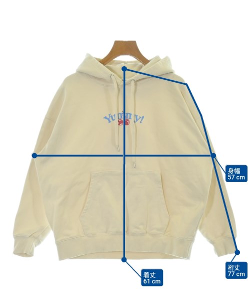 MILK FED（ミルクフェド）パーカー 白 サイズ:M レディース/2200675783040