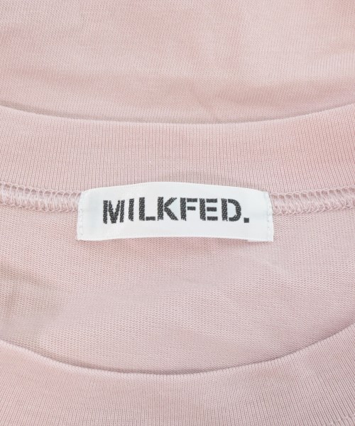 MILK FED（ミルクフェド）Tシャツ・カットソー ピンク サイズ:ONE レディース/2200675783057