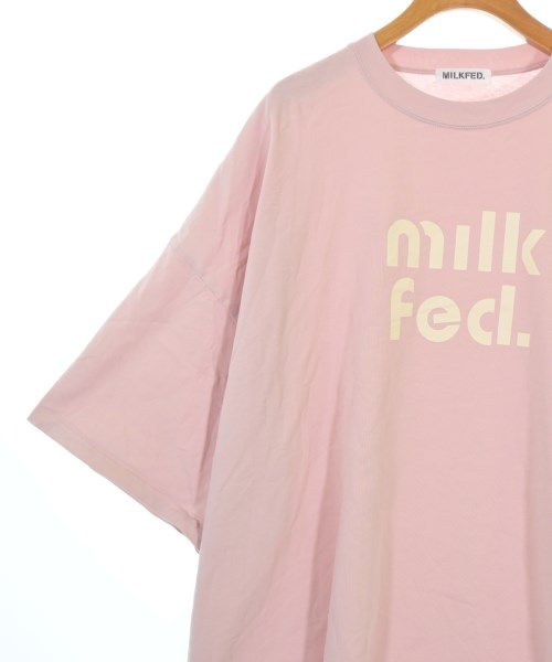 MILK FED（ミルクフェド）Tシャツ・カットソー ピンク サイズ:ONE レディース/2200675783057