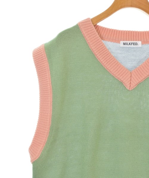 MILK FED（ミルクフェド）ベスト 緑 サイズ:ONE レディース/2200676049053
