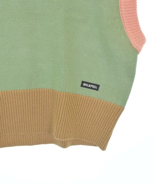 MILK FED（ミルクフェド）ベスト 緑 サイズ:ONE レディース/2200676049053