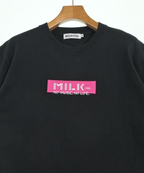 MILK FED（ミルクフェド）Tシャツ・カットソー 黒 サイズ:M レディース/2200681502017