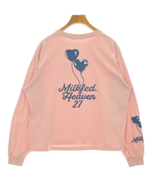 MILK FED（ミルクフェド）Tシャツ・カットソー ピンク サイズ:M レディース/2200681802032