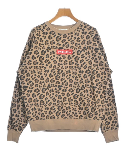 MILK FED(ミルクフェド)スウェット ベージュ サイズ:M/2200647522028
