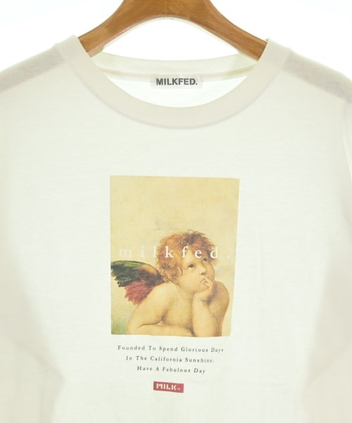 MILK FED（ミルクフェド）Tシャツ・カットソー 白 サイズ:ONE レディース/2200653202068