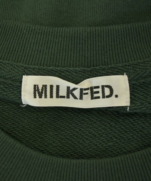 MILK FED（ミルクフェド）スウェット 緑 サイズ:ONE レディース/2200704151024