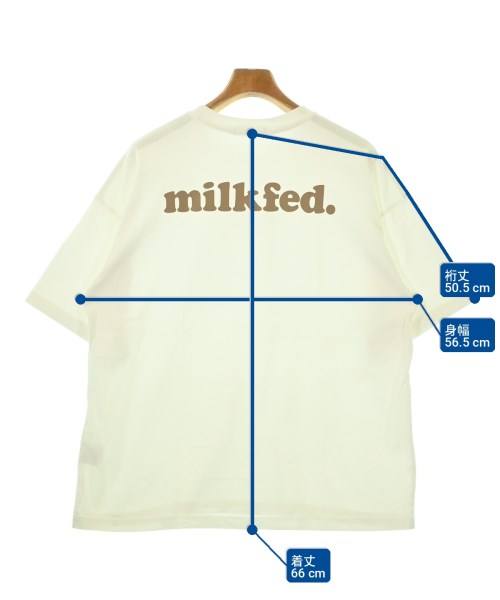 MILK FED（ミルクフェド）Tシャツ・カットソー 白 サイズ:M レディース/2200704780071