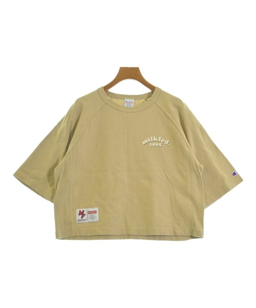MILK FED(ミルクフェド)Tシャツ・カットソー ベージュ サイズ:M/2200664614010