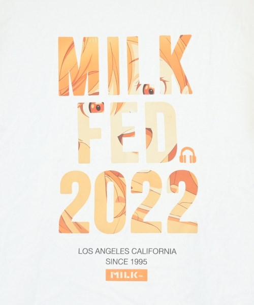 MILK FED（ミルクフェド）Tシャツ・カットソー 白 サイズ:M レディース/2200666759061
