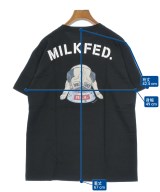 MILK FED（ミルクフェド）Tシャツ・カットソー 黒 サイズ:M レディース/2200671541064