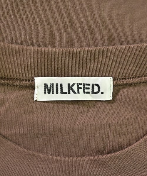 MILK FED（ミルクフェド）Tシャツ・カットソー 茶 サイズ:F レディース/2200726811074