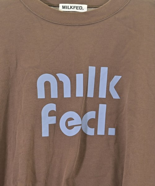 MILK FED（ミルクフェド）Tシャツ・カットソー 茶 サイズ:F レディース/2200726811074