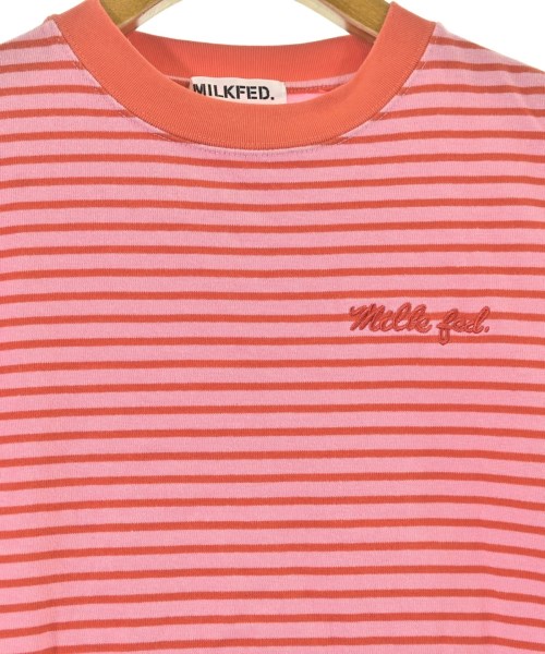 MILK FED（ミルクフェド）Tシャツ・カットソー ピンク サイズ:F レディース/2200726811081