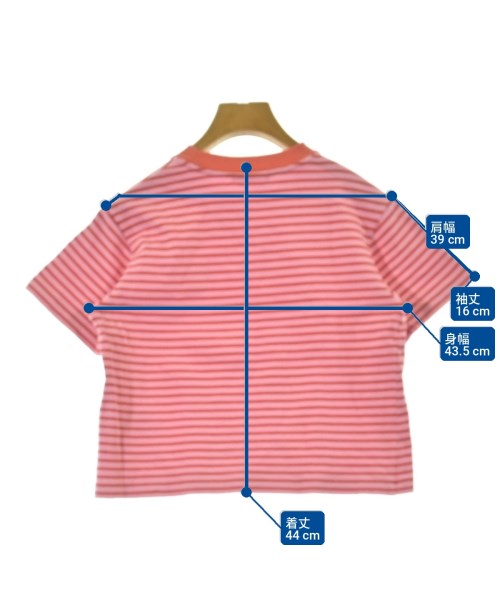 MILK FED（ミルクフェド）Tシャツ・カットソー ピンク サイズ:F レディース/2200726811081