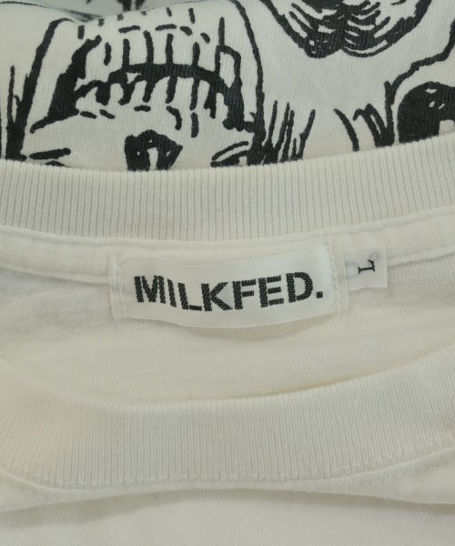 MILK FED（ミルクフェド）Tシャツ・カットソー 白 サイズ:L レディース/2200685593080