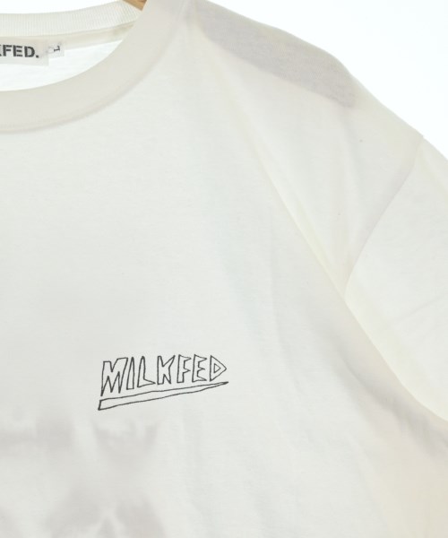 MILK FED（ミルクフェド）Tシャツ・カットソー 白 サイズ:L レディース/2200685593080