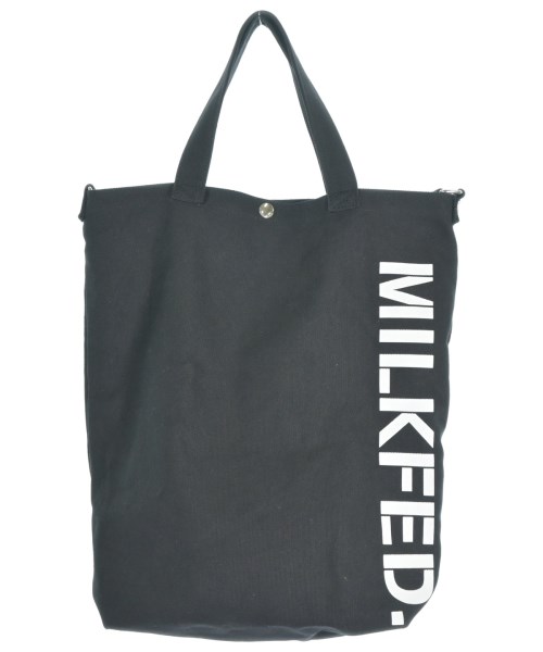 MILK FED(ミルクフェド)トートバッグ 黒 サイズ:-/2200691413051