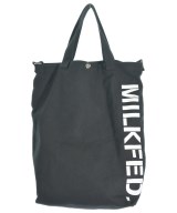 MILK FED（ミルクフェド）トートバッグ 黒 サイズ:- レディース/2200691413051